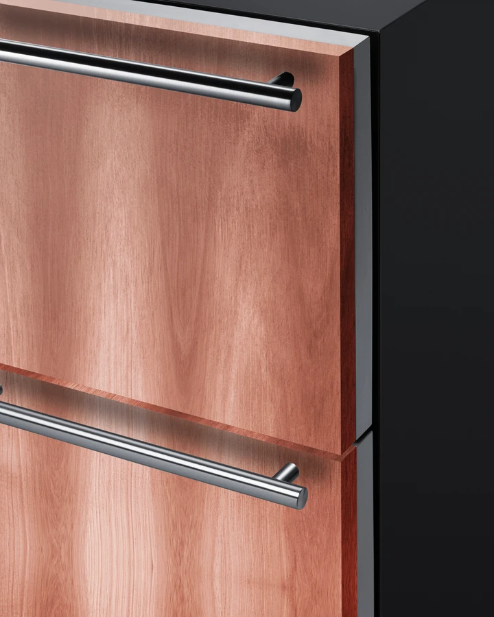 36" Wide Combination Wine Cellar & 2-Drawer Refrigerator , ADA Compliant (Panel Not Included) ADRWC36PNR