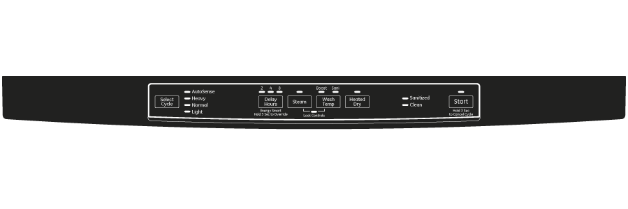 GE Artistry Series Dishwasher with Top Controls ADT521PGFBS