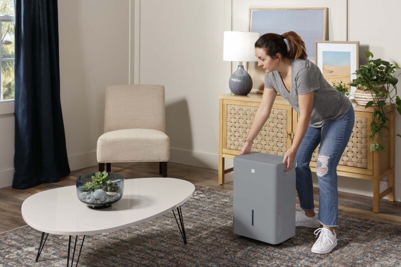 50 Pint Portable Dehumidifier with Smart Dry for Wet Spaces ADYR50LC