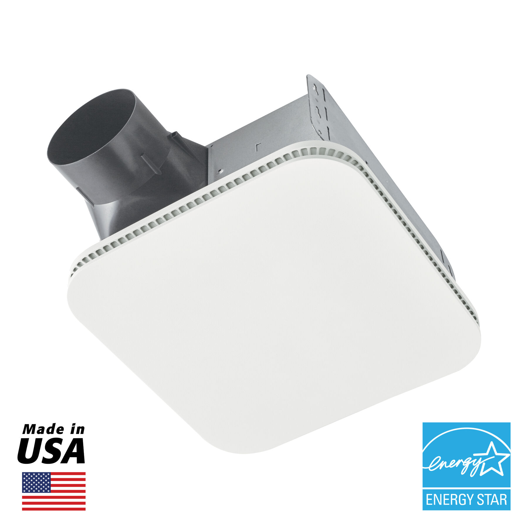 110 CFM Bathroom Exhaust Fan with CleanCover Grille AE110K