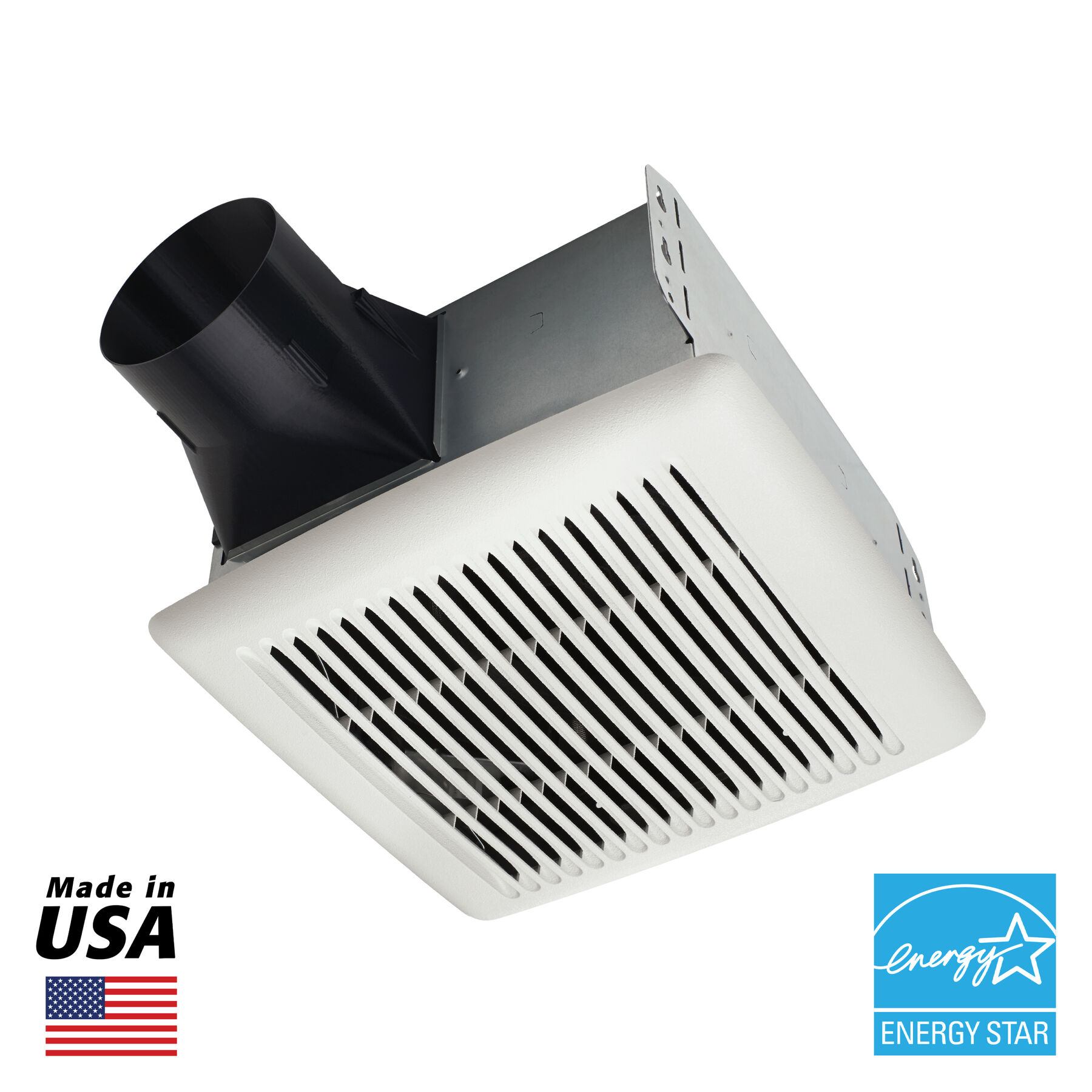 Flex Series 80 CFM 0.7 Sones Humidity Sensing Ventilation Fan AE80S