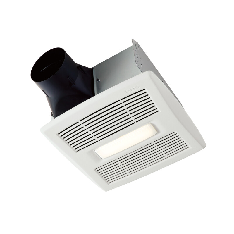 Flex Series 80 CFM 0.7 Sones Humidity Sensing Ventilation Fan Light AE80SL