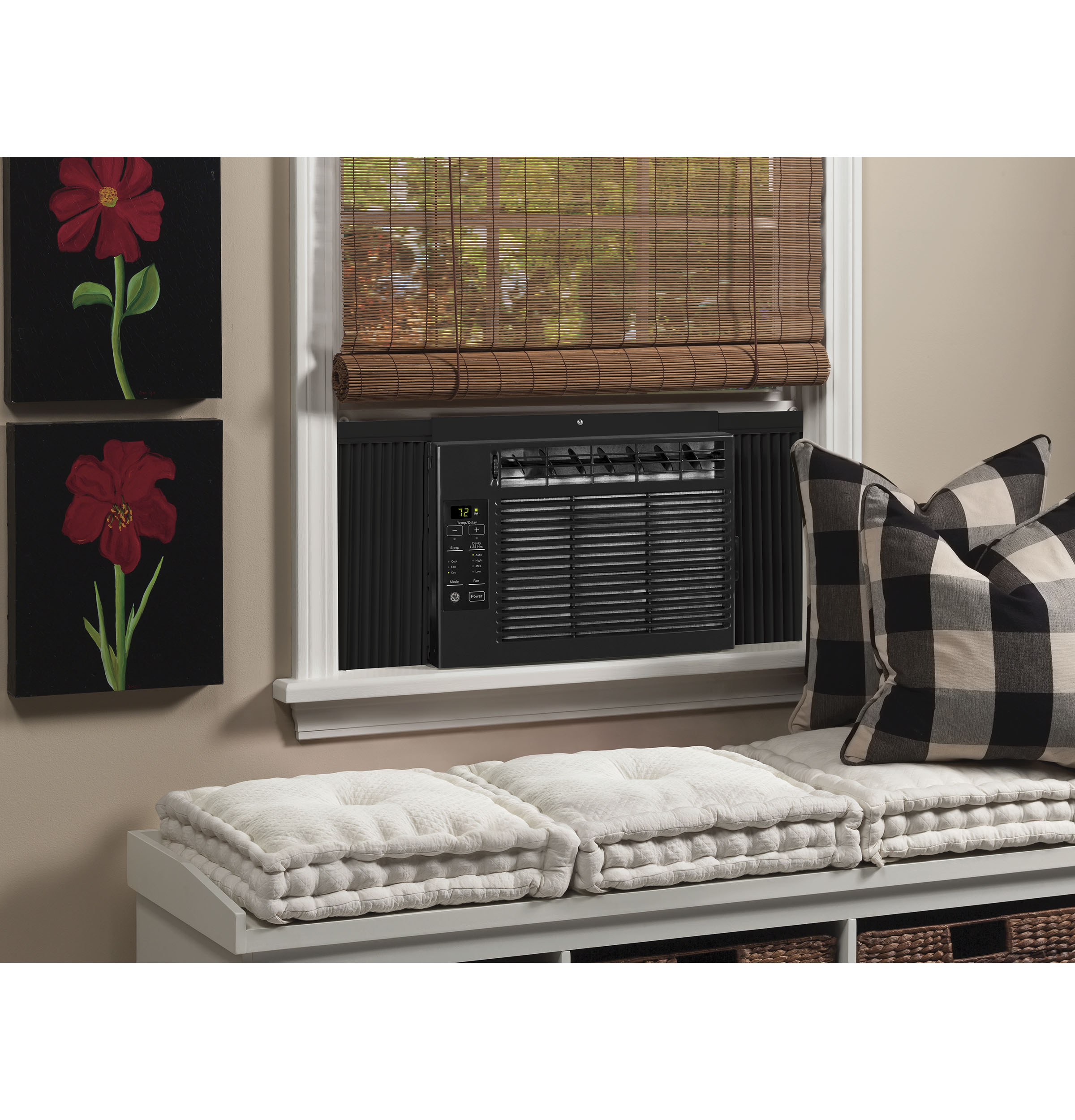 5,000 BTU Electronic Window Air Conditioner for Small Rooms up to 150 sq ft., Black AEB05LY, product image 2 of 5