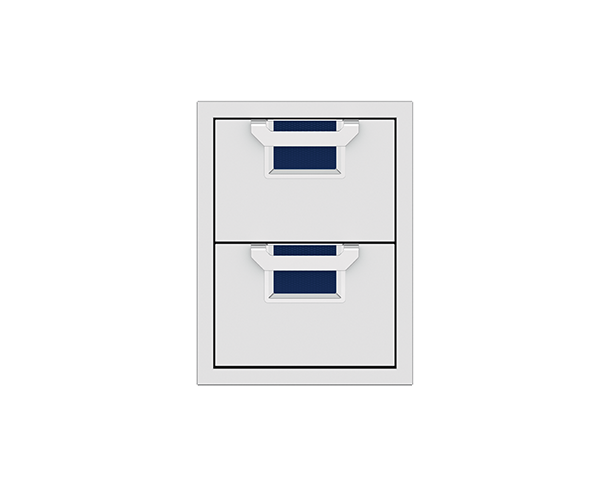 16″ Aspire Double Drawers AEDR16DB
