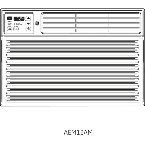 115 Volt Room Air Conditioner AEH12AM