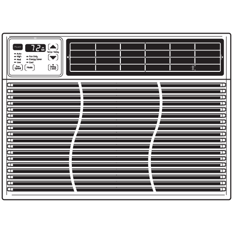 115 Volt Electronic Room Air Conditioner AEL10AP
