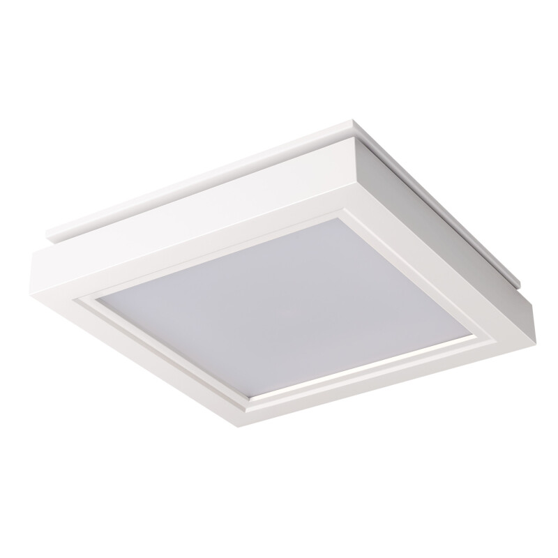 Roomside Series 110 CFM 1.5 Sones Decorative Ventilation Fan Light with Trim AER110LTW
