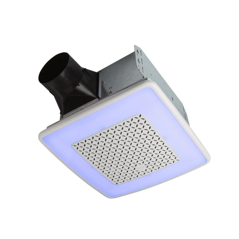 ChromaComfort Multi-Color LED Ventilation Fan, 110 CFM AER110RGBL