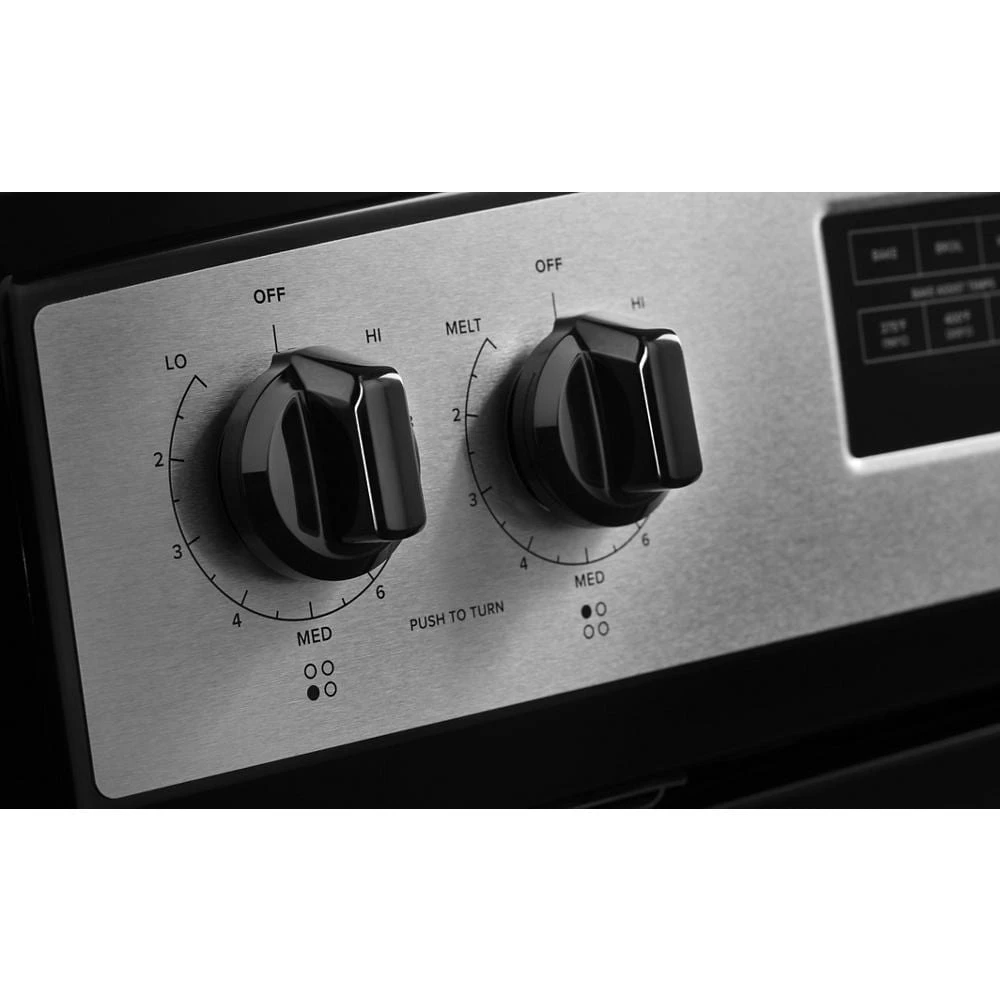 30-inch Electric Range with Extra-Large Oven Window view 5