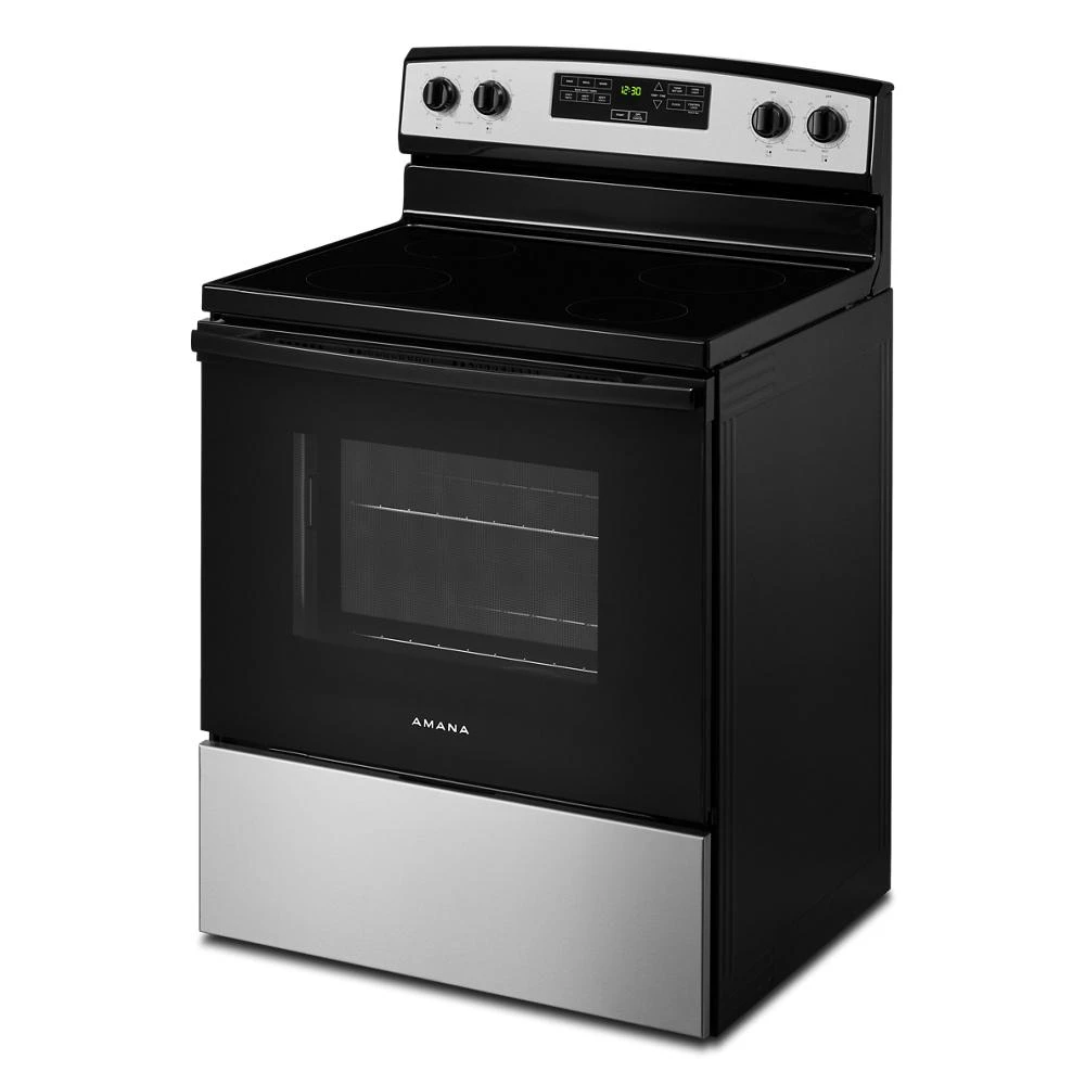 30-inch Electric Range with Extra-Large Oven Window view 6