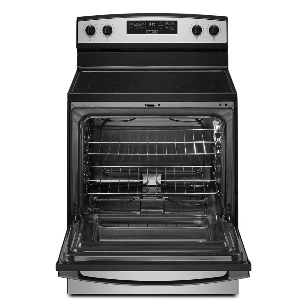 30-inch Electric Range with Extra-Large Oven Window view 8
