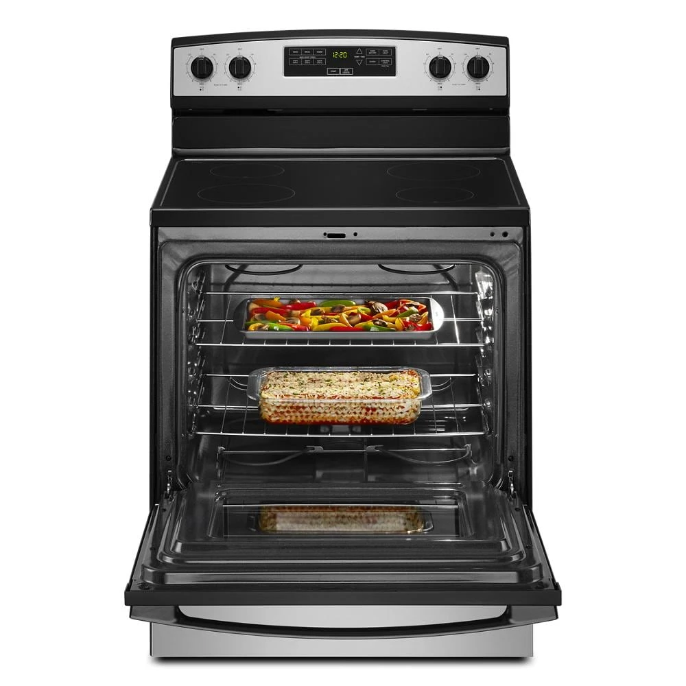 30-inch Electric Range with Extra-Large Oven Window view 14