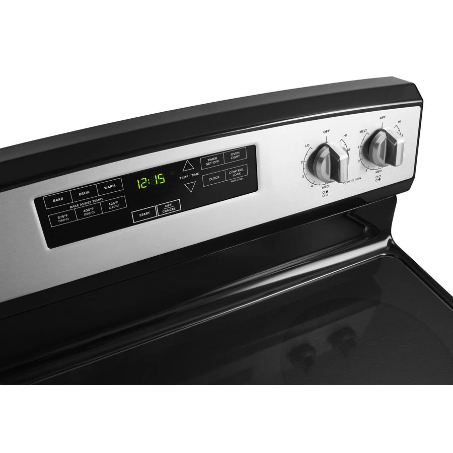 30-inchElectric Range with Extra-Large Oven Window AER6303MFS, product image 2 of 7