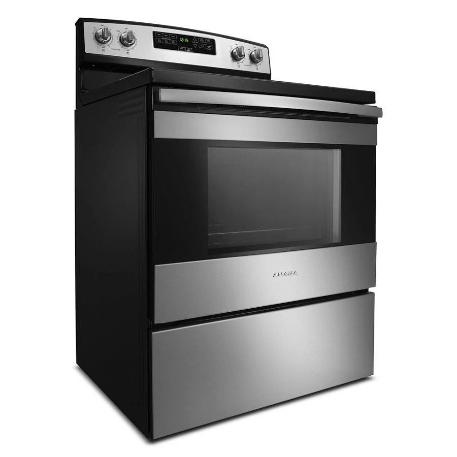 30-inchElectric Range with Extra-Large Oven Window AER6303MFS, product image 4 of 7