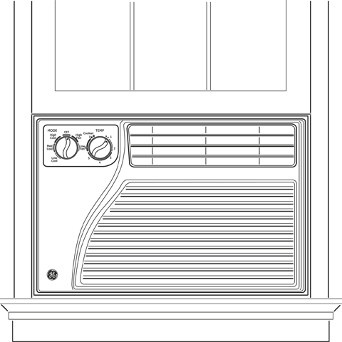 115 Volt Room Air Conditioner AET05LM