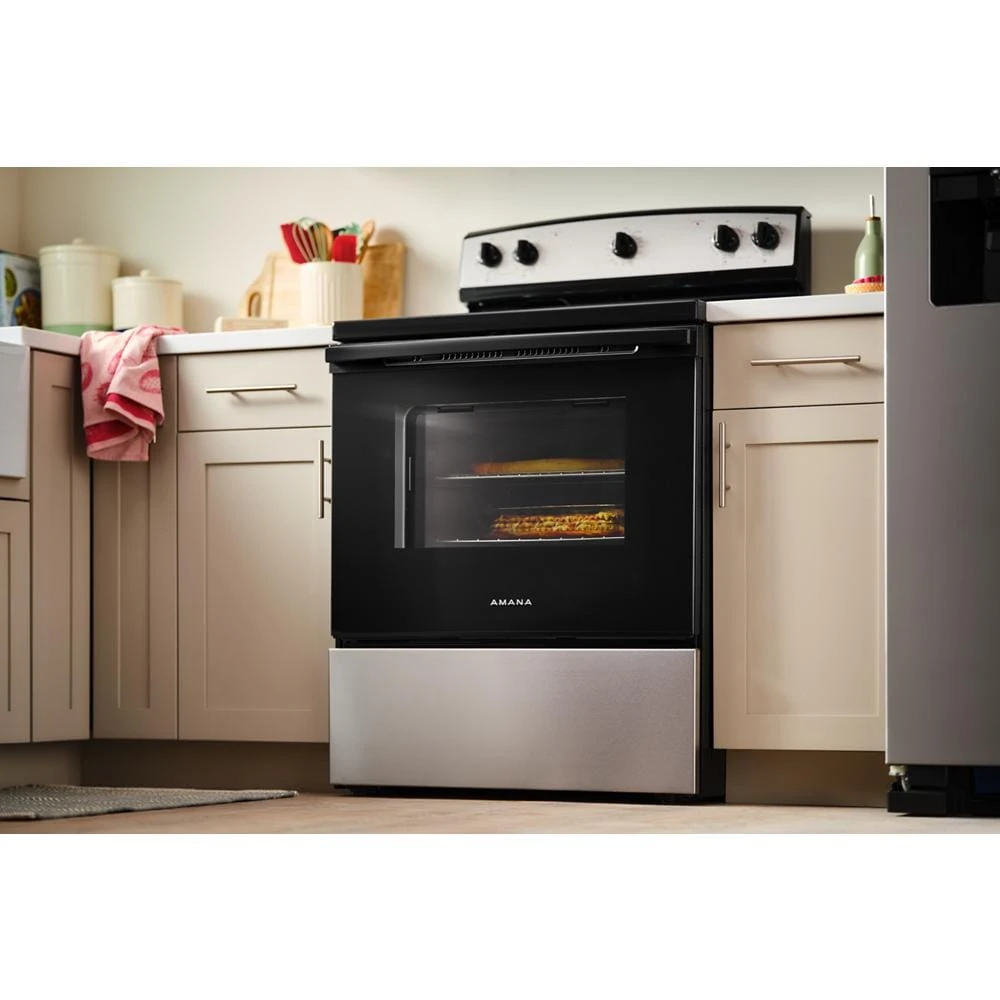 Amana® 30-inch Electric Range With Extra-large Oven Window view 26