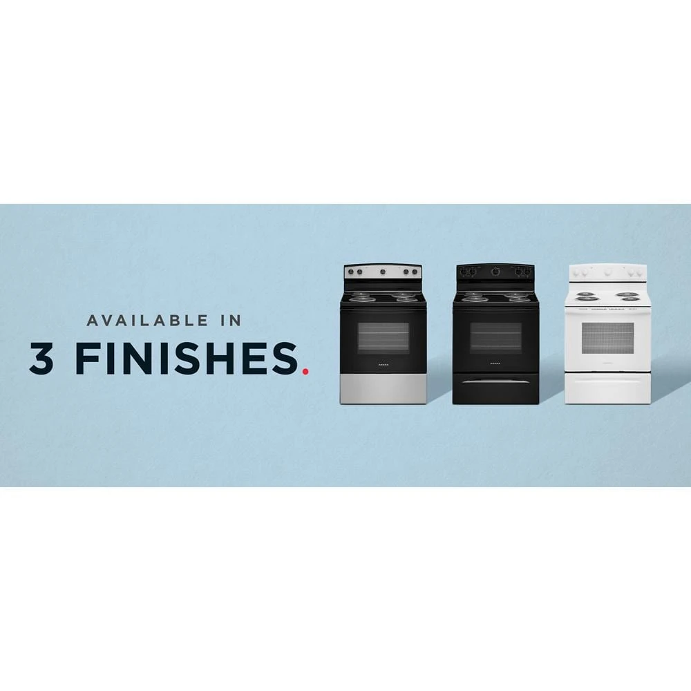 Amana® 30-inch Electric Range With Extra-large Oven Window view 2