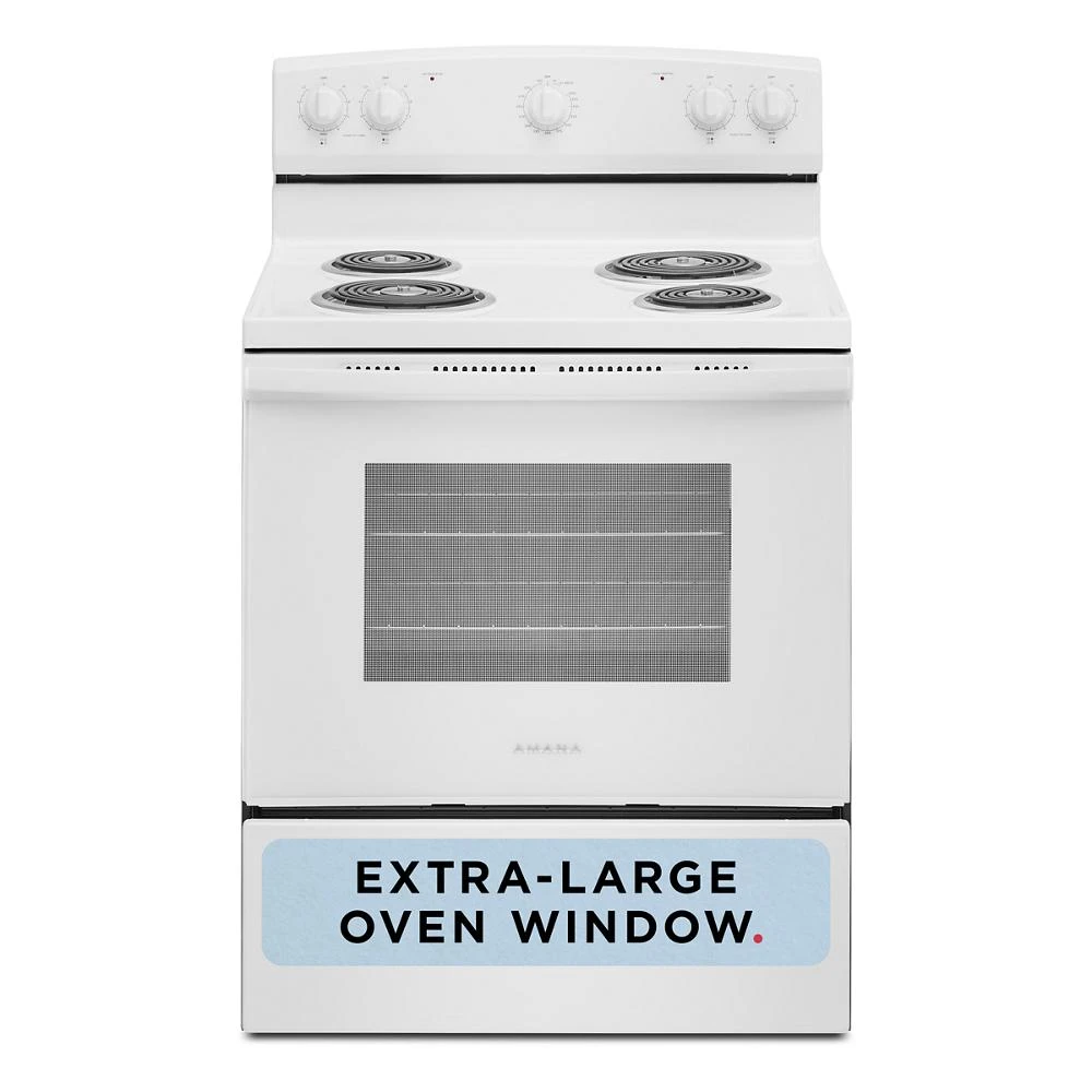 Amana® 30-inch Electric Range With Extra-large Oven Window view 10