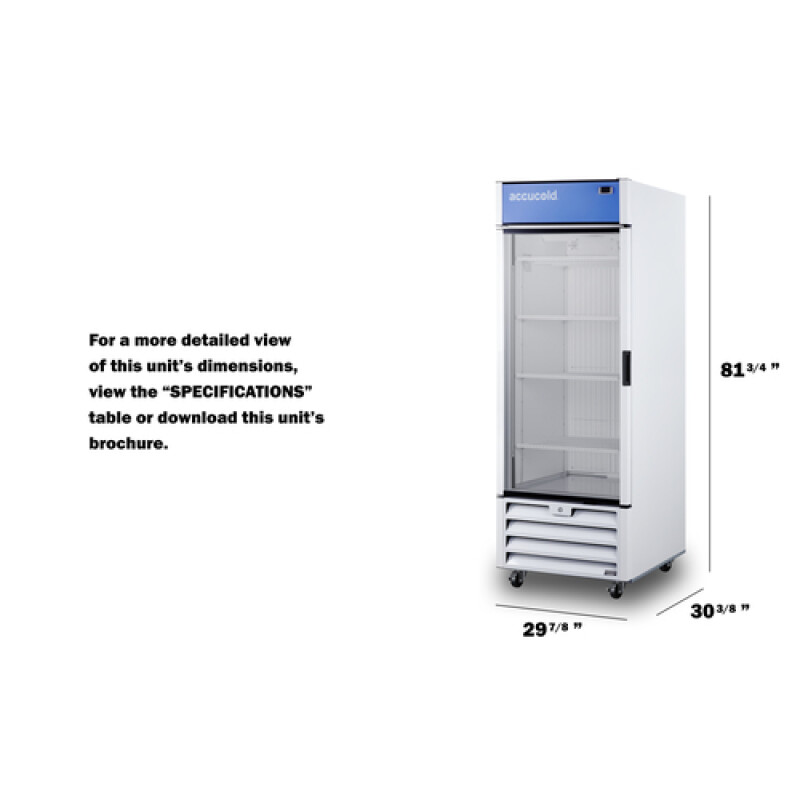 30" Wide Healthcare Freezer AFG26MLLH