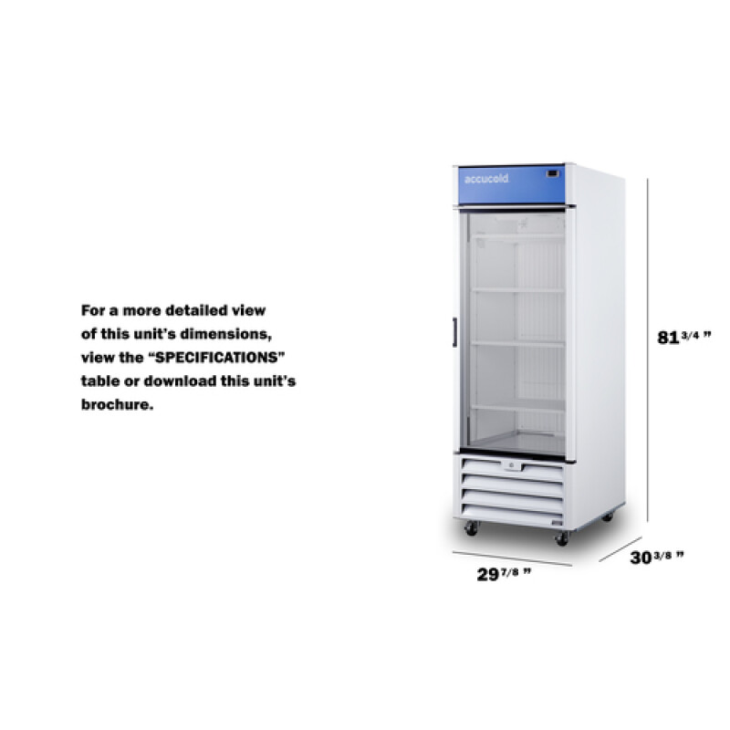 30" Wide Healthcare Freezer AFG26MLRH