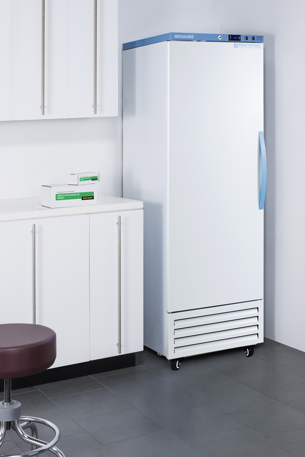Performance Series upright frost-free Pharma-Vac freezer AFS14PVDL2BLHD
