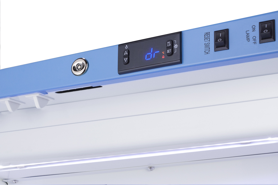 Performance Series upright frost-free Pharma-Vac freezer AFS14PVLHD