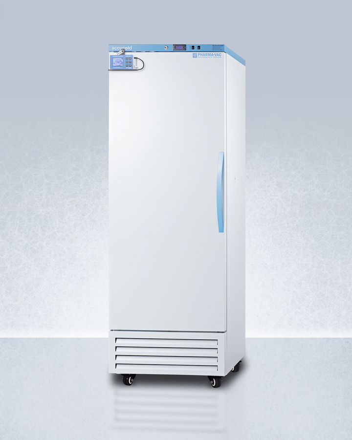 Performance Series upright frost-free Pharma-Vac freezer AFS17PVDL2BLHD