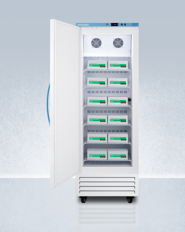 Performance Series upright frost-free Pharma-Vac freezer AFS17PVDL2BLHD