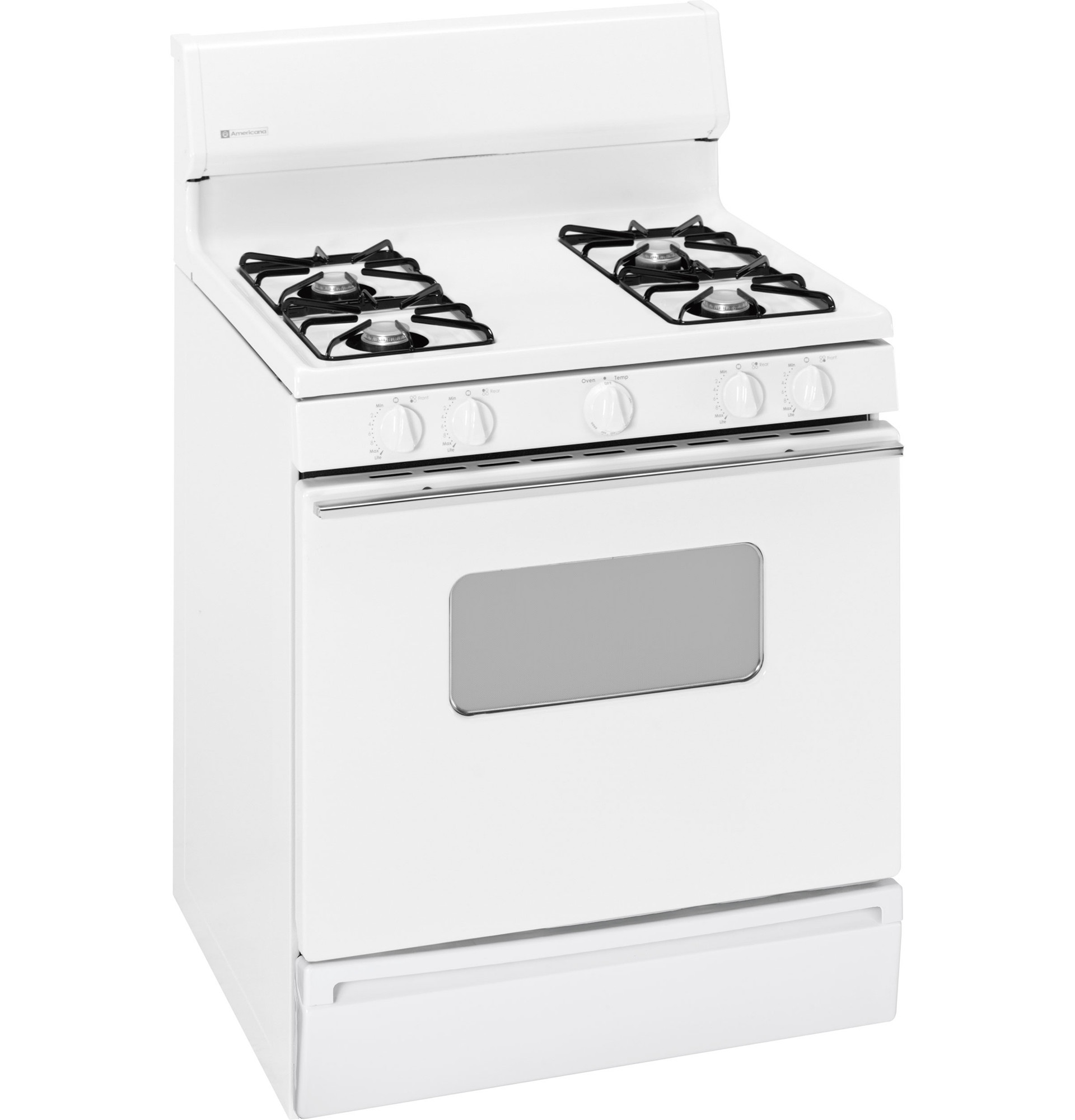 Americana 30" Free-Standing Gas Range AGBS300EPWW