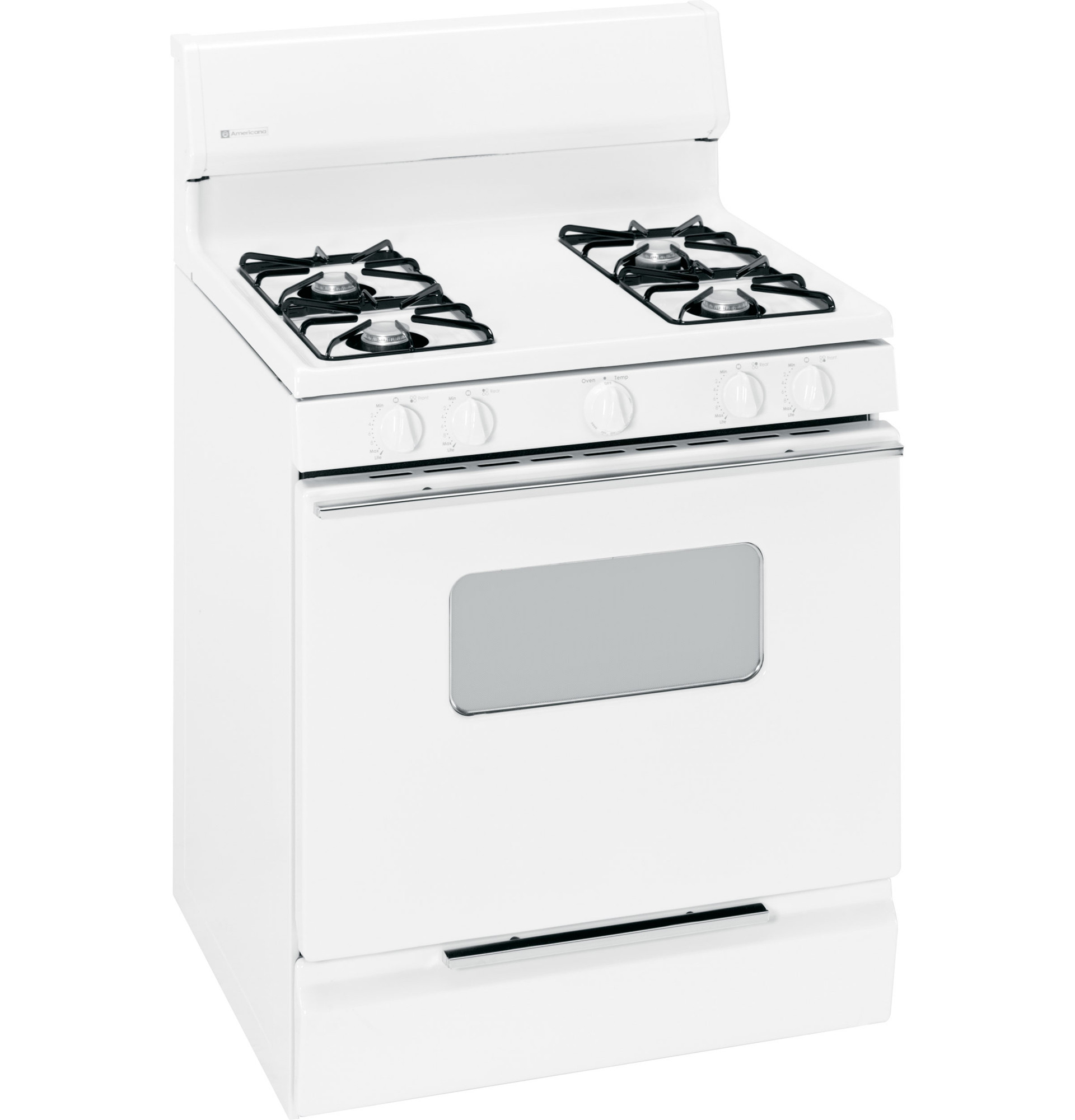 Americana 30" Free-Standing Gas Range AGBS300PJWW