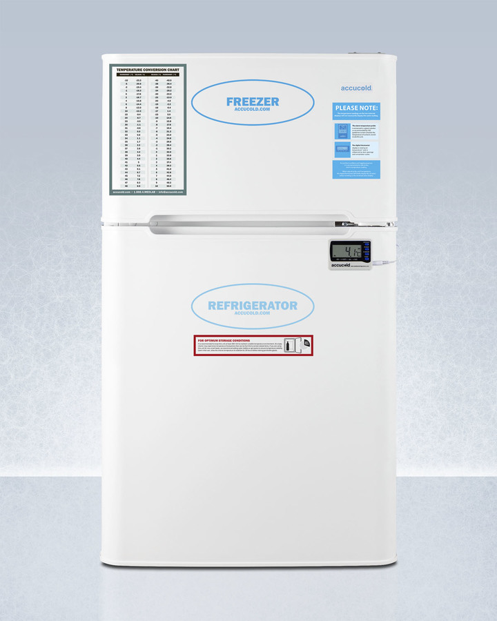19" Wide General Purpose Refrigerator-Freezer, ADA Height AGP34RFADA