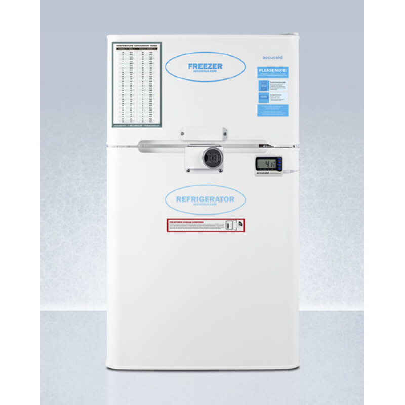 19" Wide General Purpose Refrigerator-Freezer AGP34RFLCAL