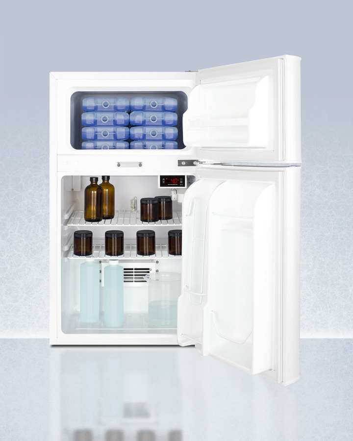 19" Wide General Purpose Refrigerator-Freezer, ADA Height AGP34RFLCALADA