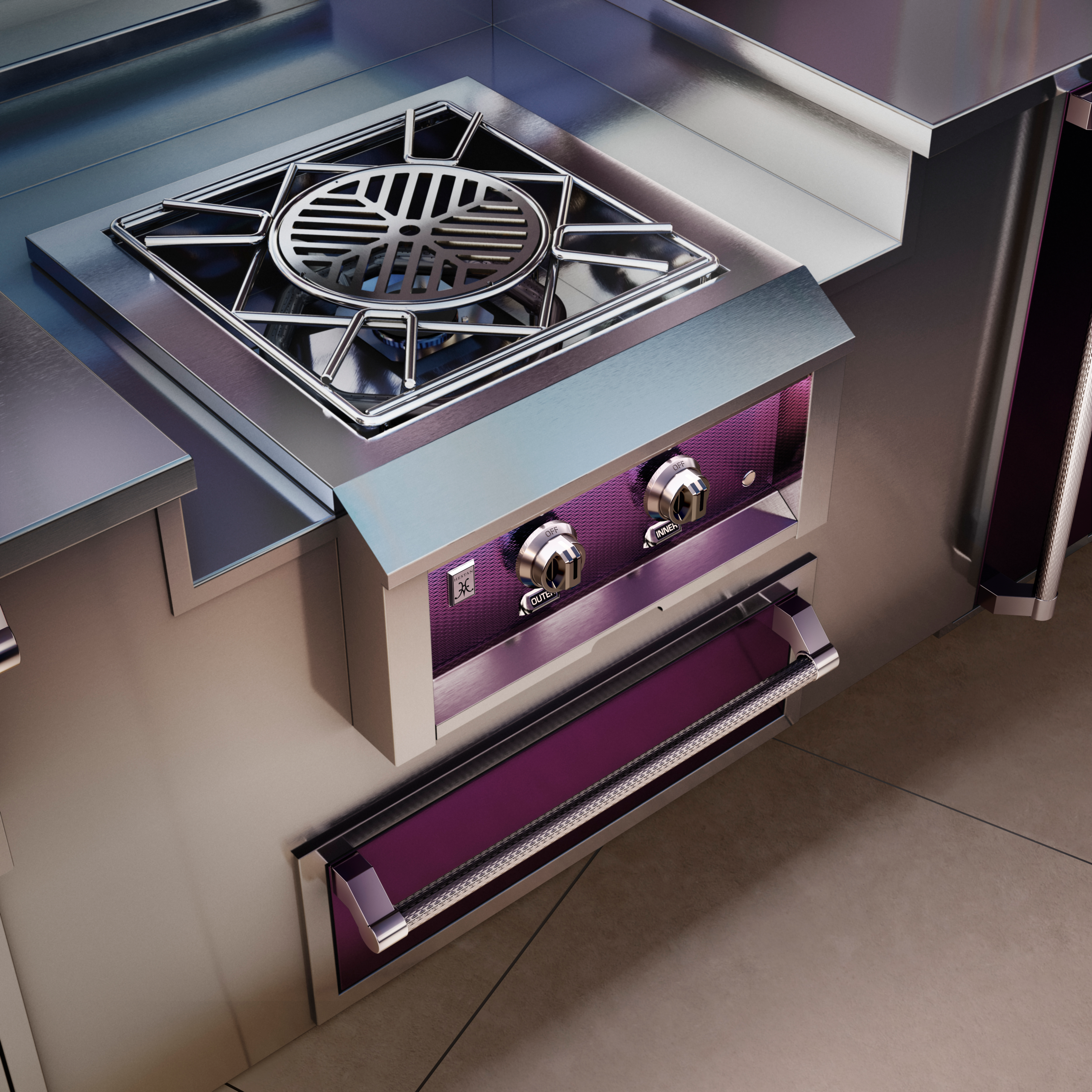 24" Outdoor Power Burner - AGPB Series AGPB24RD