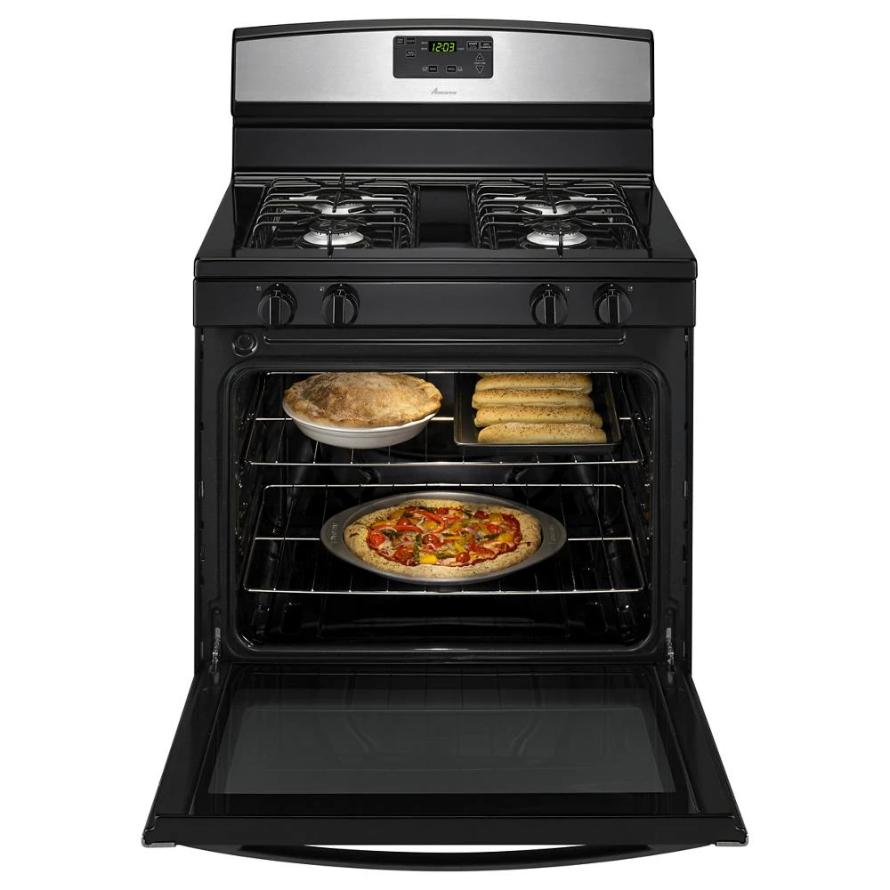30" Gas Range with Easy Touch Electronic Controls AGR5330BAS, product image 8 of 11