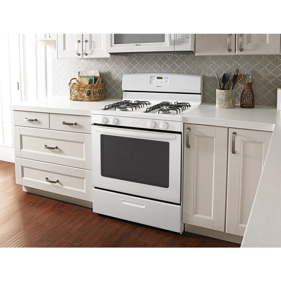 30-inch Gas Range with Easy Touch Electronic Controls AGR5330BAW