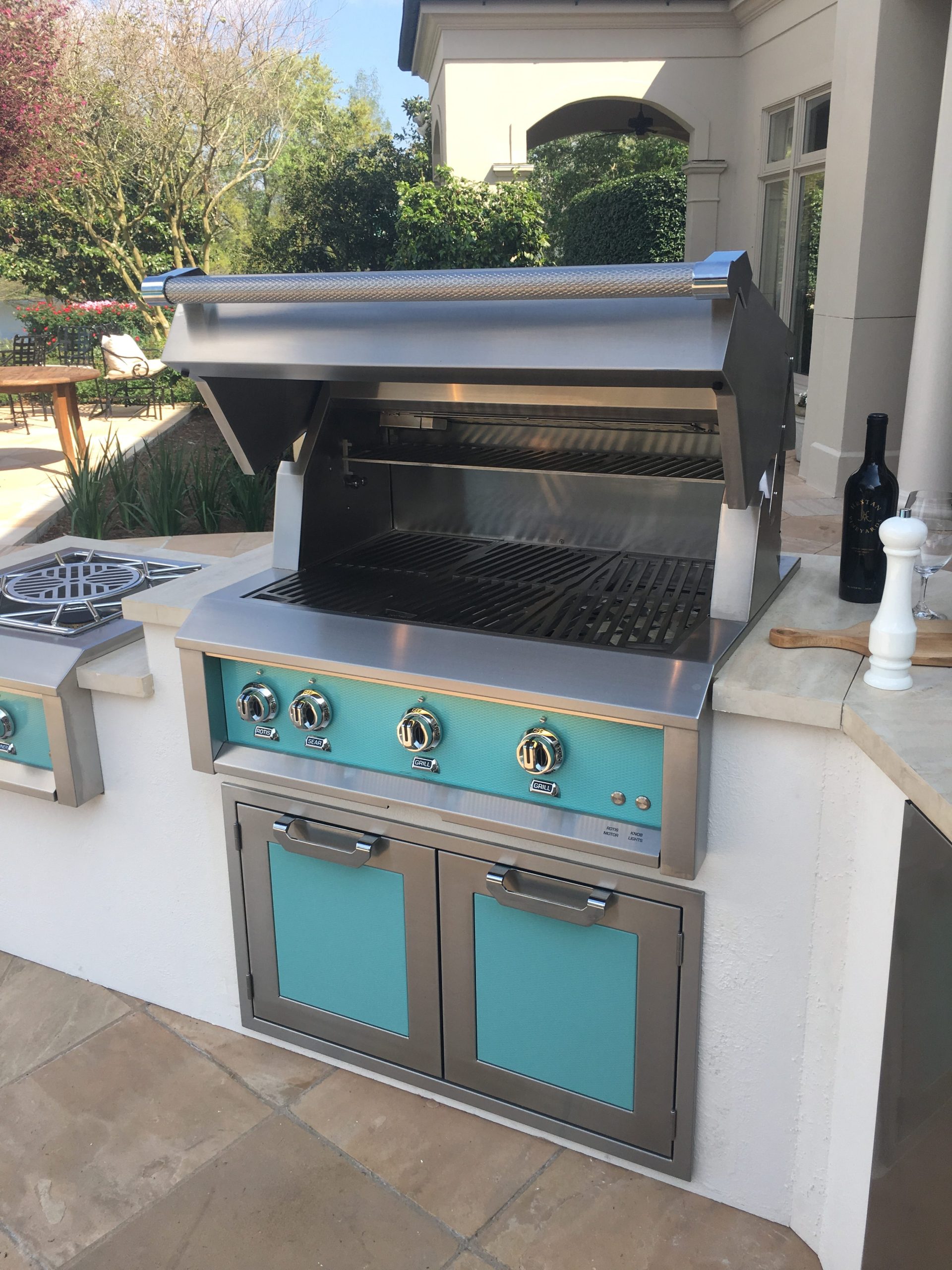 36" Outdoor Double Storage Doors AGSD36BU