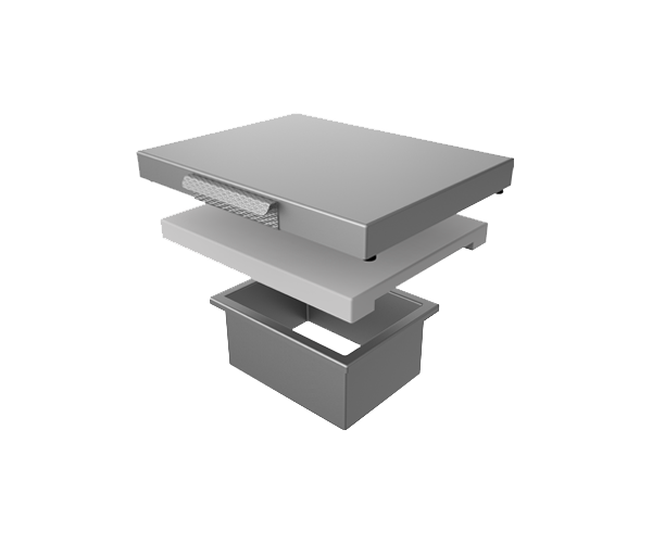Outdoor Countertop Trash Chute AGTC
