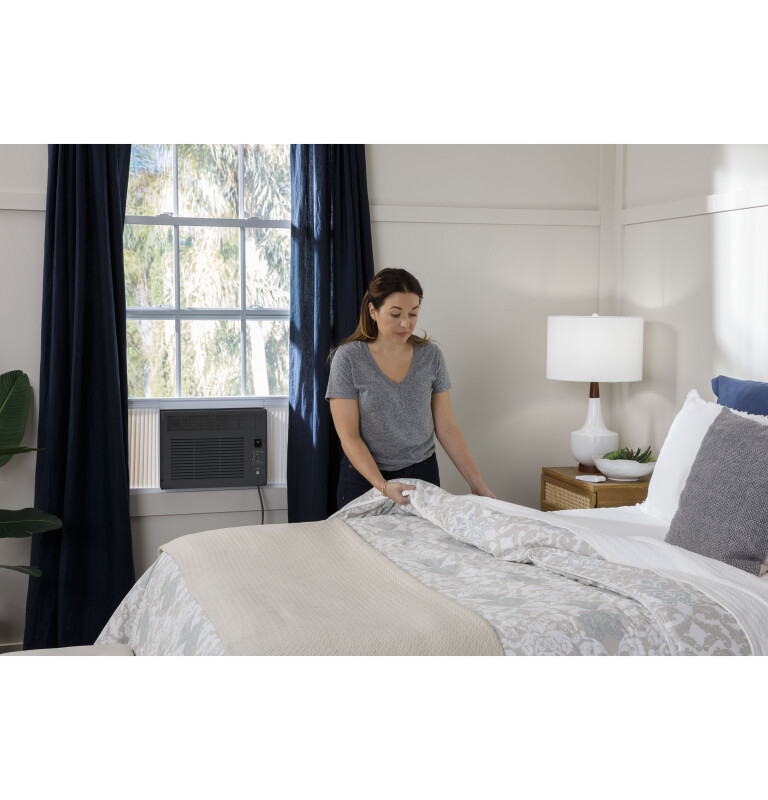 5,000 BTU Electronic Window Air Conditioner for Small Rooms up to 150 sq ft., Black AHB05LZ, product image 7 of 8