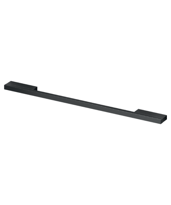 Contemporary Square Black Handle, 24" AHD3OBDD60B