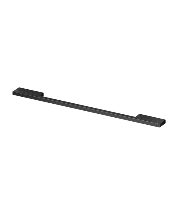 Square Fine Black Handle Kit for Integrated Cooldrawer, 36" AHD5RD36SB