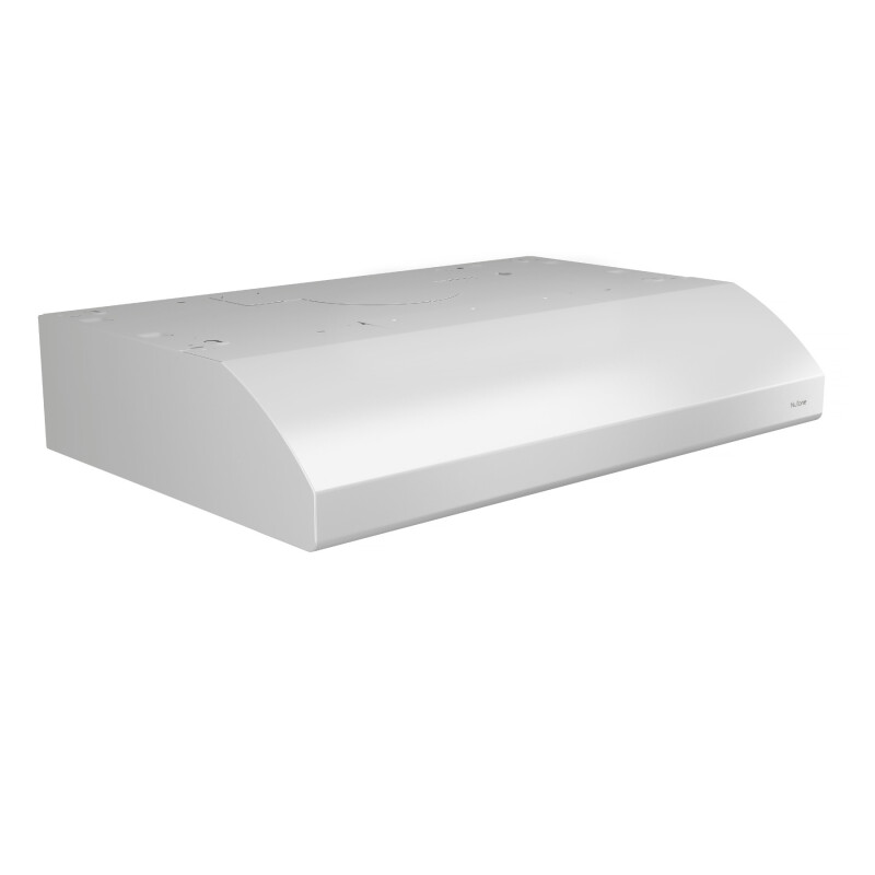NuTone 36-Inch Convertible Under-Cabinet Range Hood, 300 CFM AHDA136WW