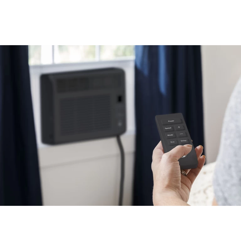 6,000 BTU Electronic Window Air Conditioner for Small Rooms up to 250 sq ft., Black AHEF06BC