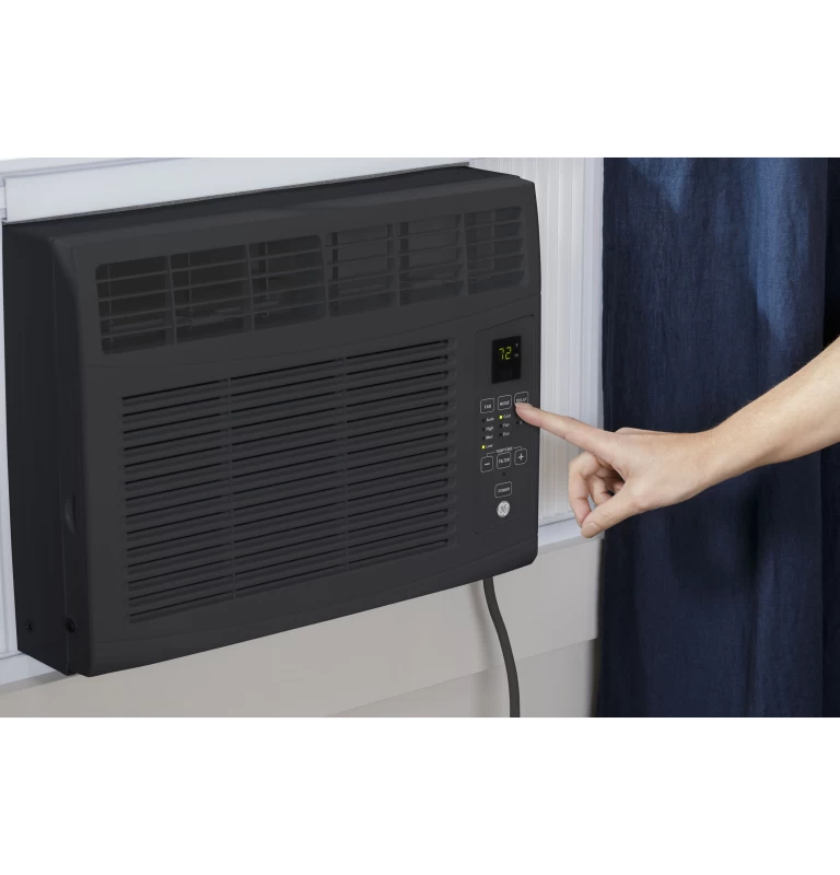 6,000 BTU Electronic Window Air Conditioner for Small Rooms up to 250 sq ft., Black AHEF06BC