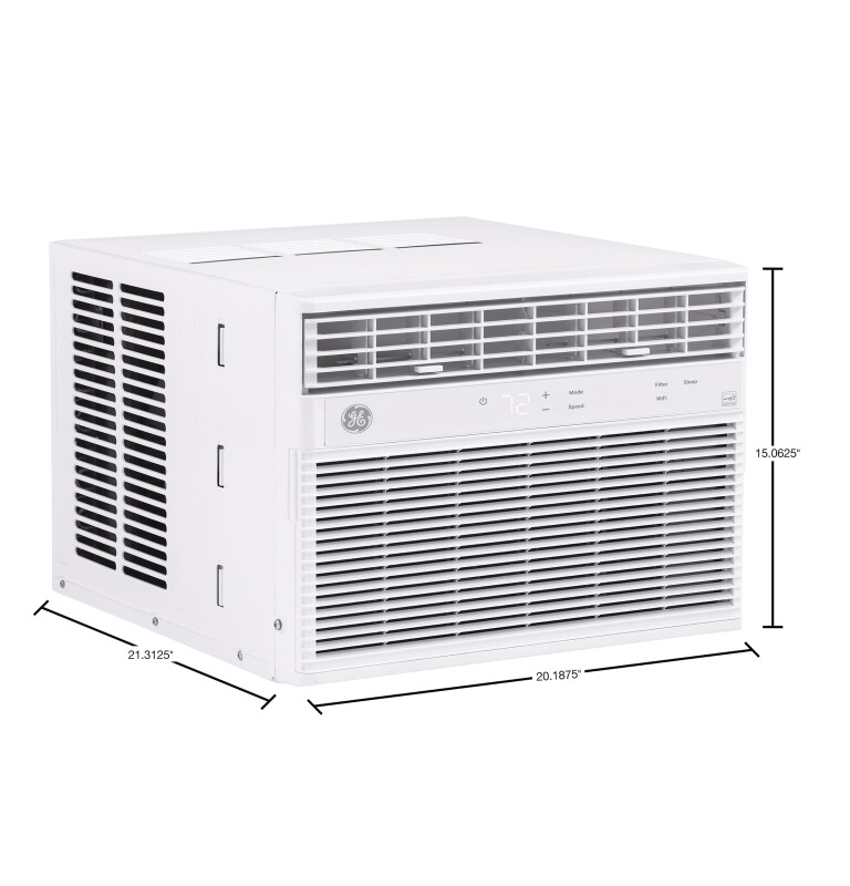 14,000 BTU Smart Electronic Window Air Conditioner for Large Rooms up to 700 sq. ft. AHEK14AC