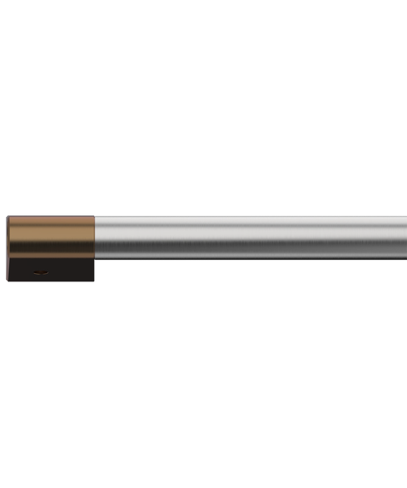Professional Round Flush Handle, 24" for Integrated DishDrawer™ Dishwasher or Dishwashers AHP3DDDW24DC