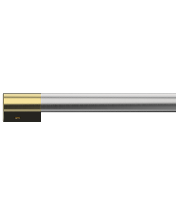 Professional Round Flush Handles for Ranges, 48" AHP3R48BA