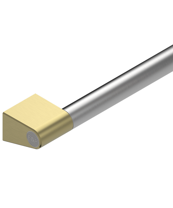 Professional Round Flush Handles for Ranges, 48" AHP3R48BA