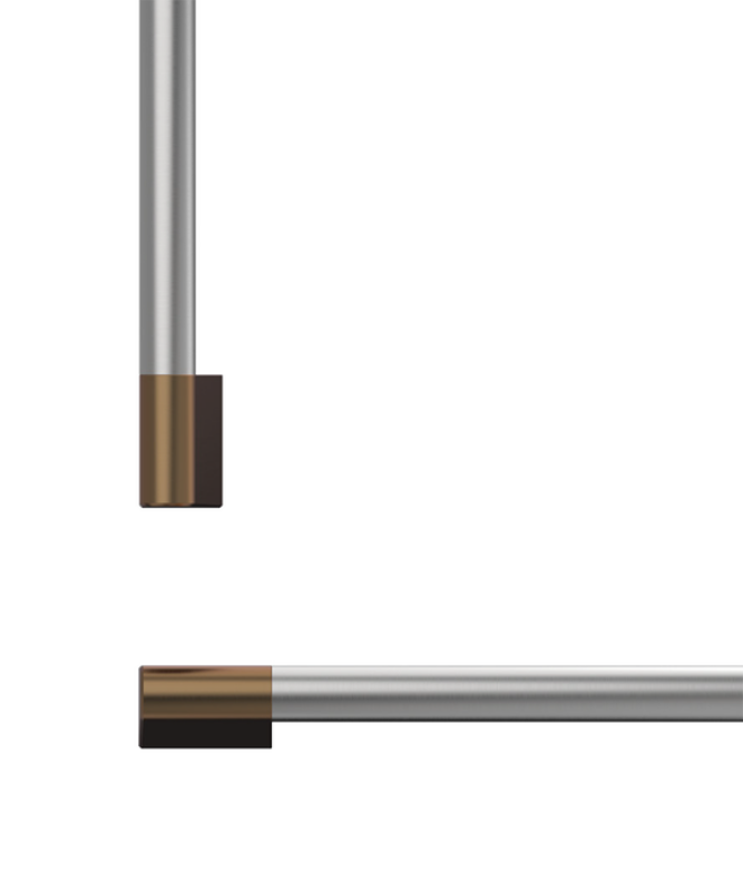 Professional Round Flush Handle Kit for Integrated Refrigerator Freezer, 30" AHP3RD3084WDC