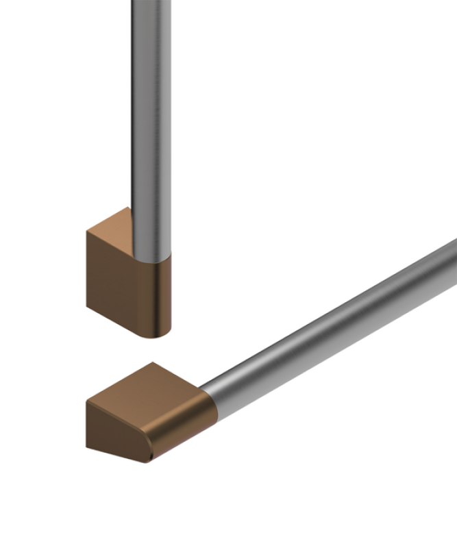 Professional Round Flush Handle Kit for Integrated Column Refrigerator or Freezer AHP3RDSFDC